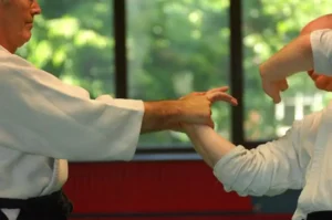 Aikido Kotegaeshi technique demonstration Dublin dojo